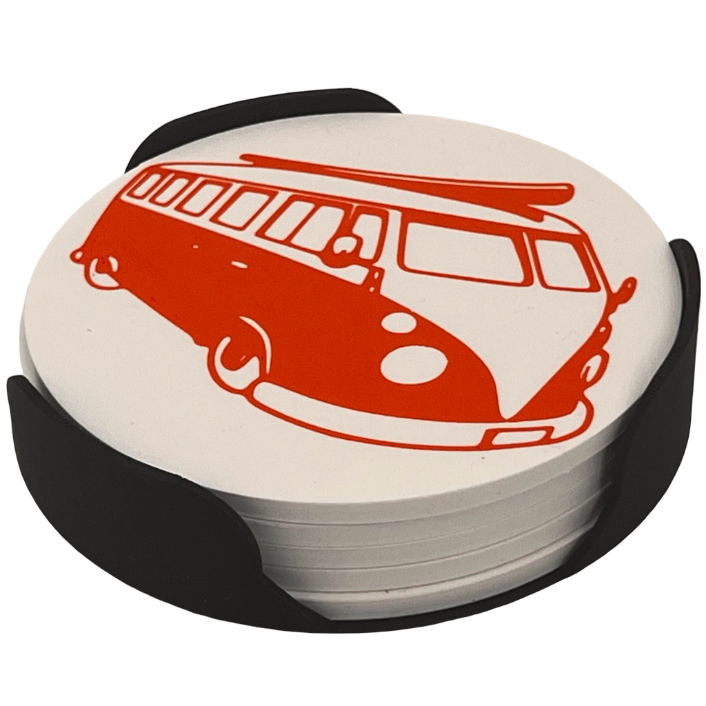 Onderzetters VW bus