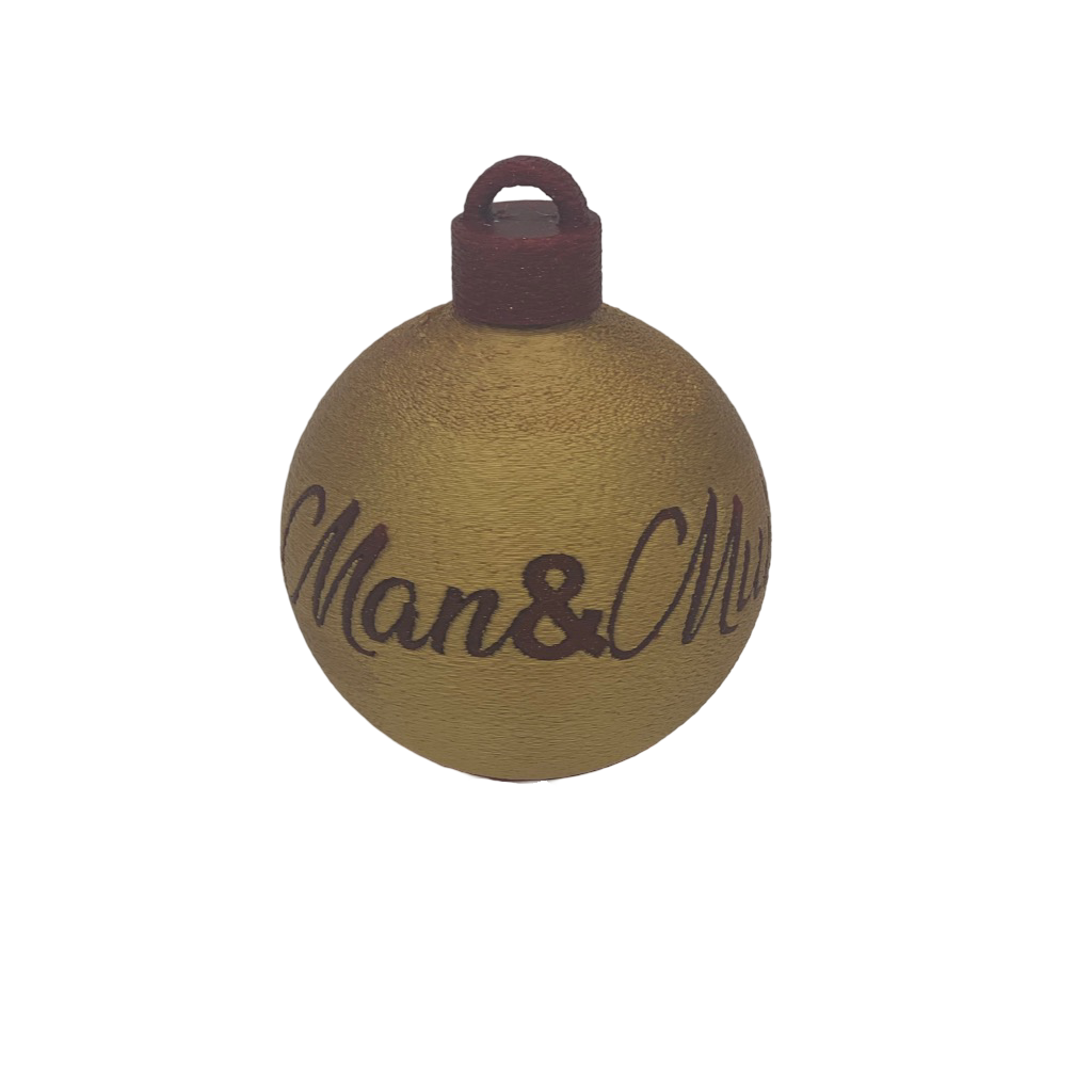 Gepersonaliseerde kerstbal