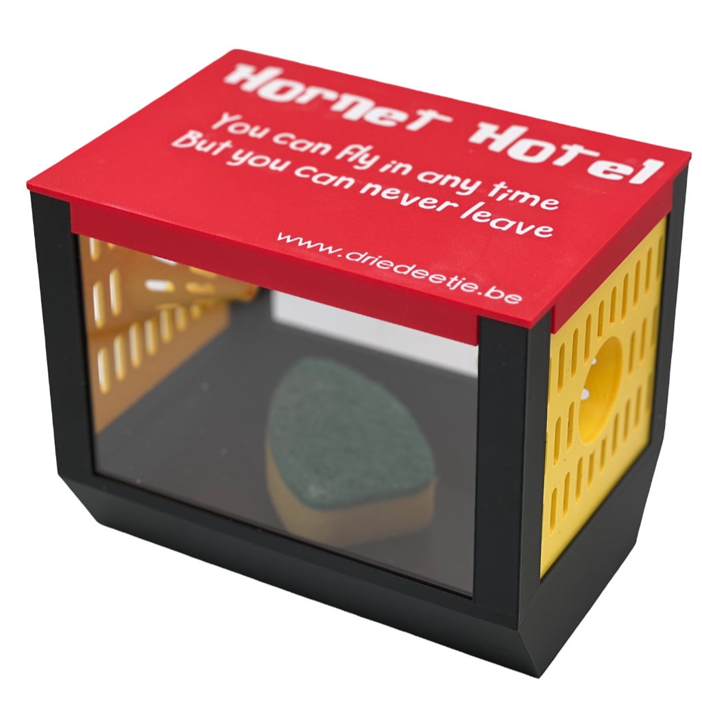 Hotel Hornet. (Selectieve Grote val Aziatische Hoornaar)