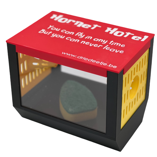 Hotel Hornet. (Selectieve Grote val Aziatische Hoornaar)