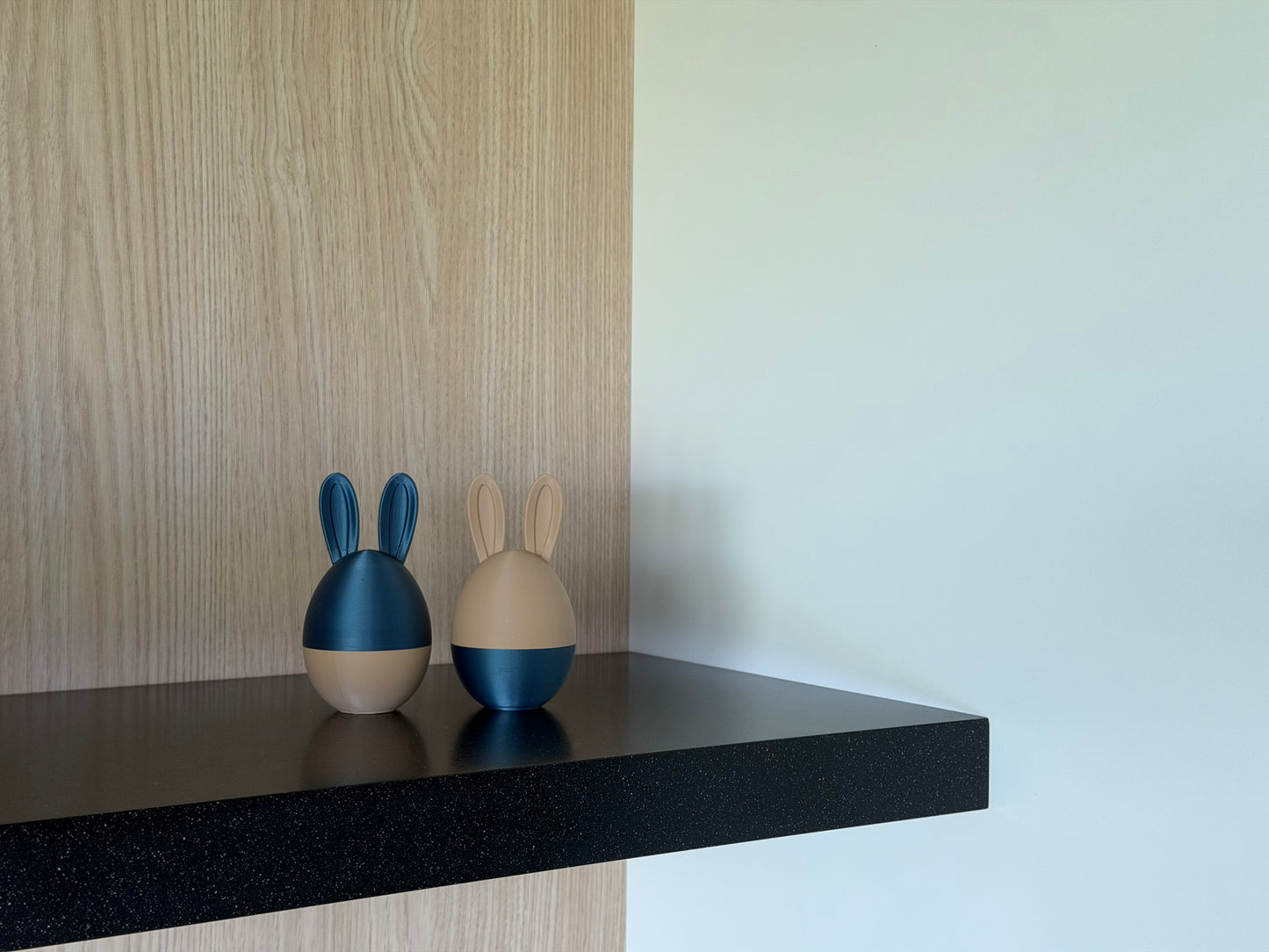 Minimalistisch 'Egg-bunny'