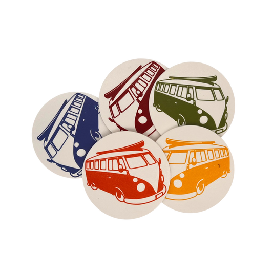 Onderzetters VW bus