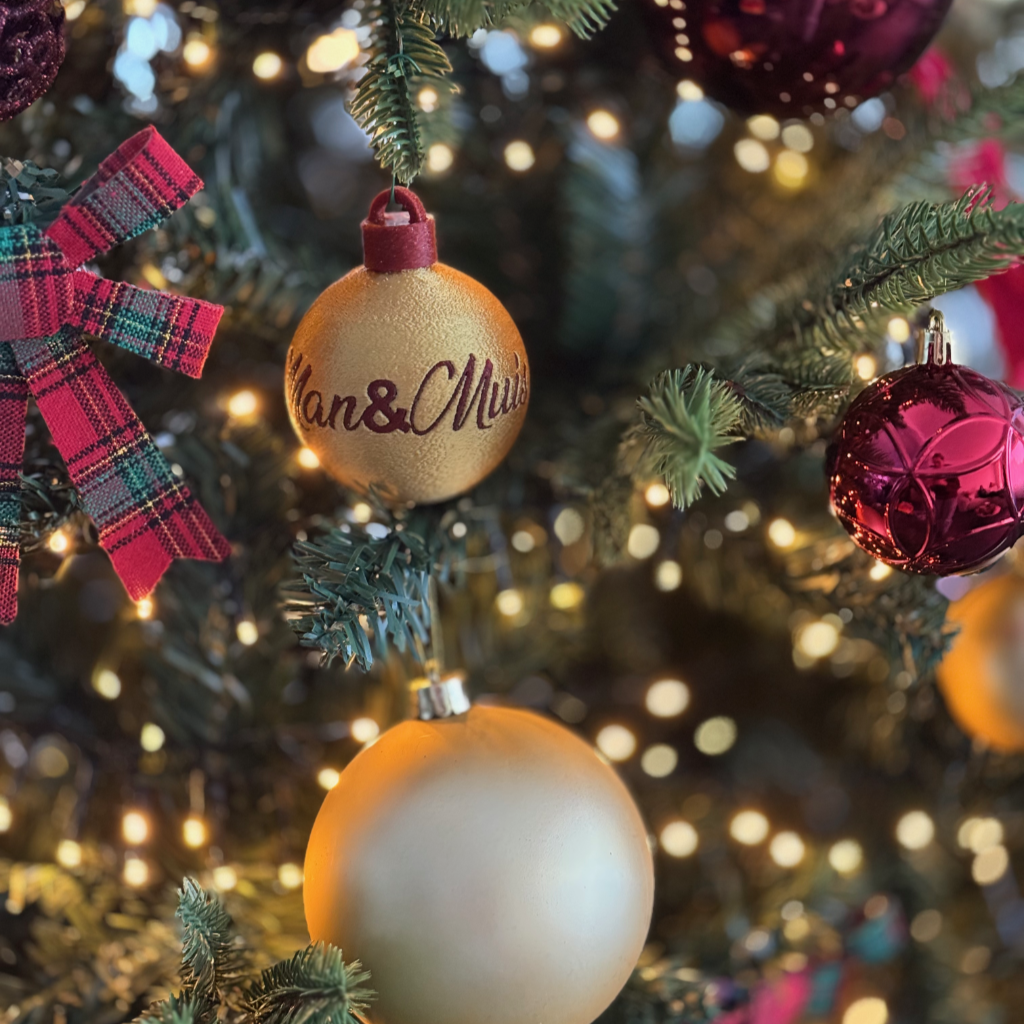 Gepersonaliseerde kerstbal