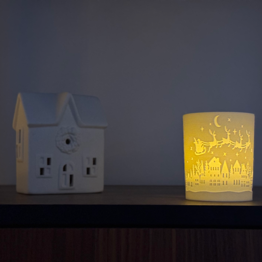 Magisch en verhalende theelichthouders