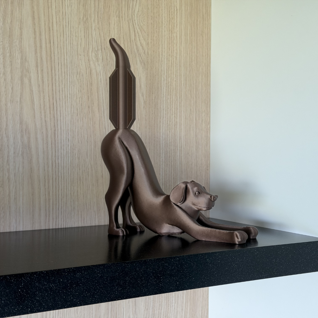 Toiletrolhouder hond