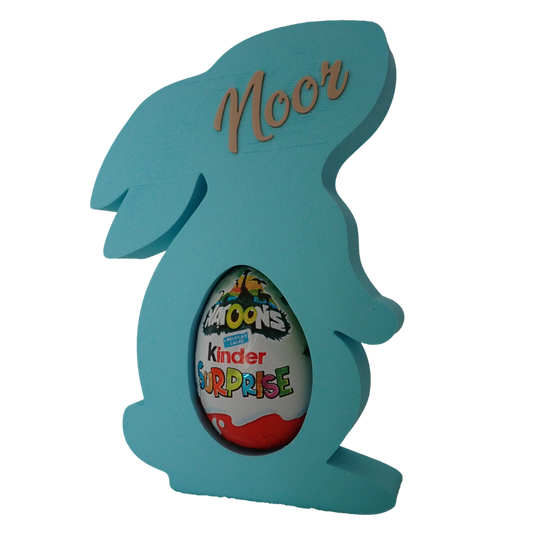 Konijn met naam voor Kindersurpise (model 1)