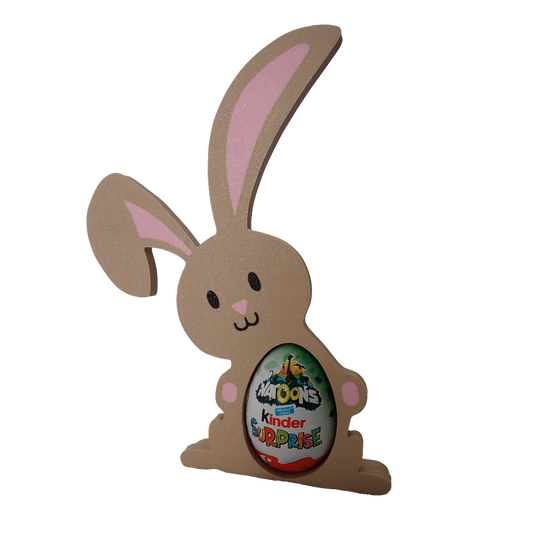 Konijn met naam voor Kindersurpise (model 2)