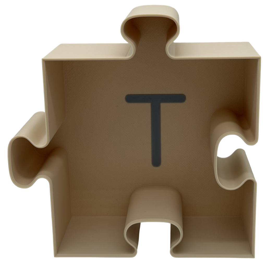 Puzzelstuk Opbergbox