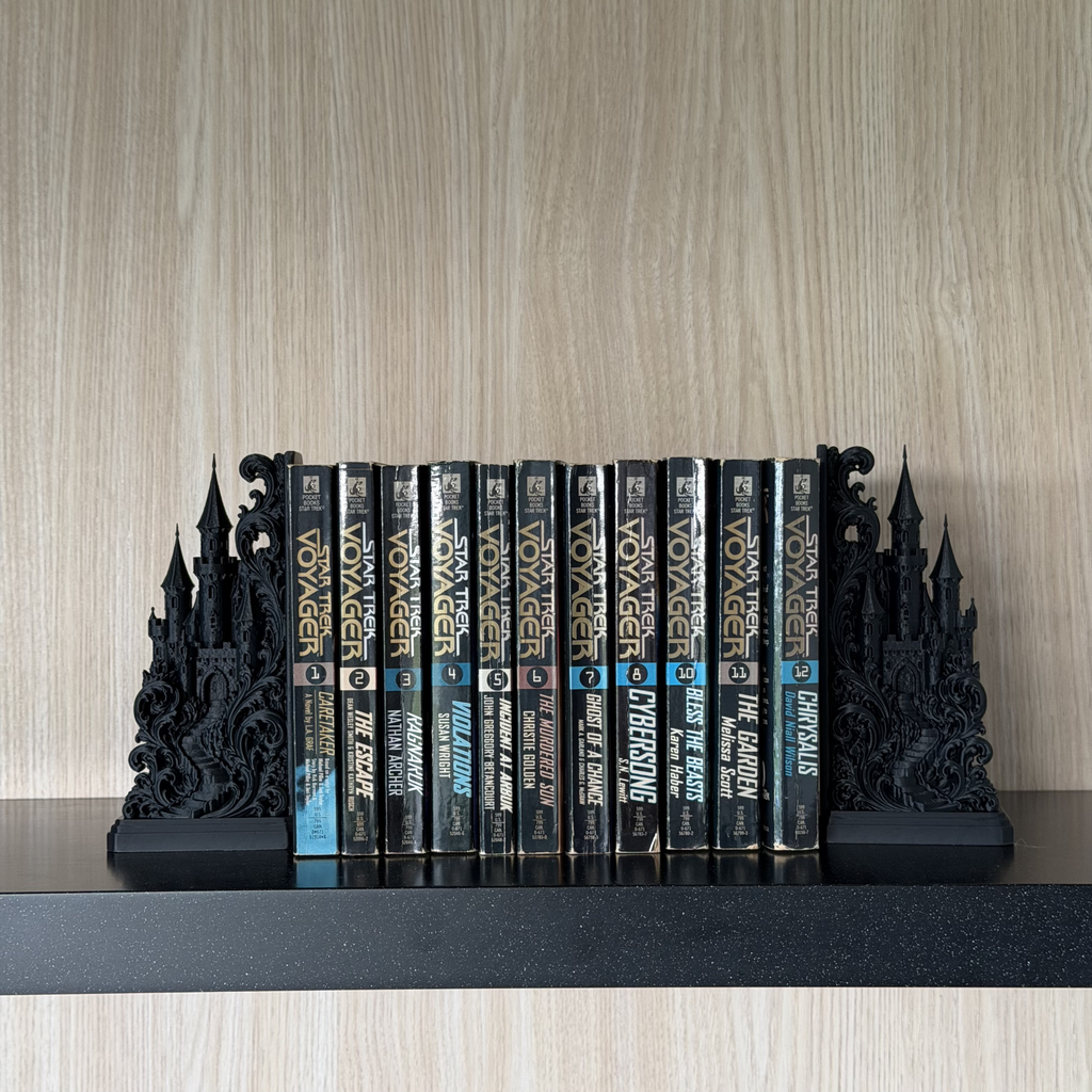 Boekensteun gotisch kasteel