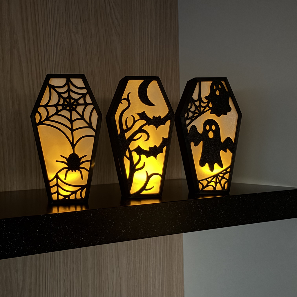 Doodskist lampje
