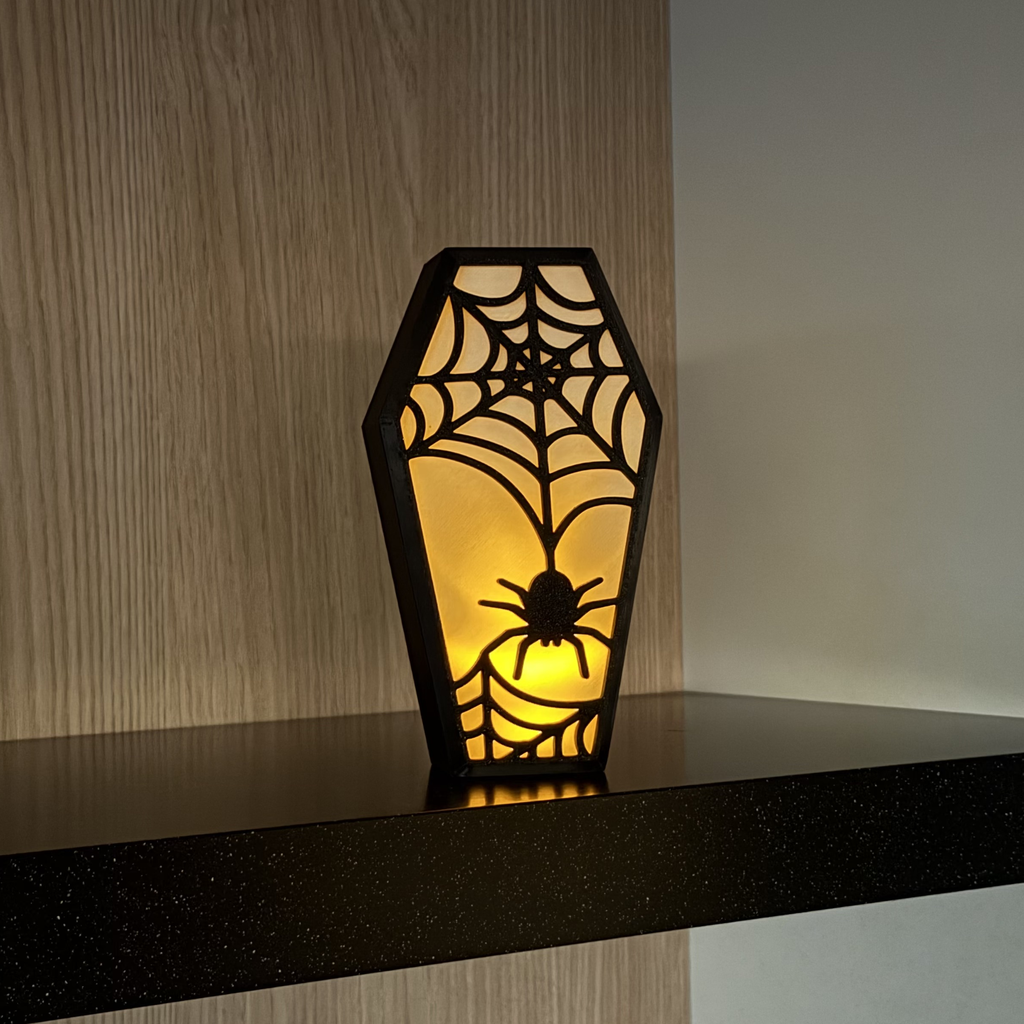 Doodskist lampje