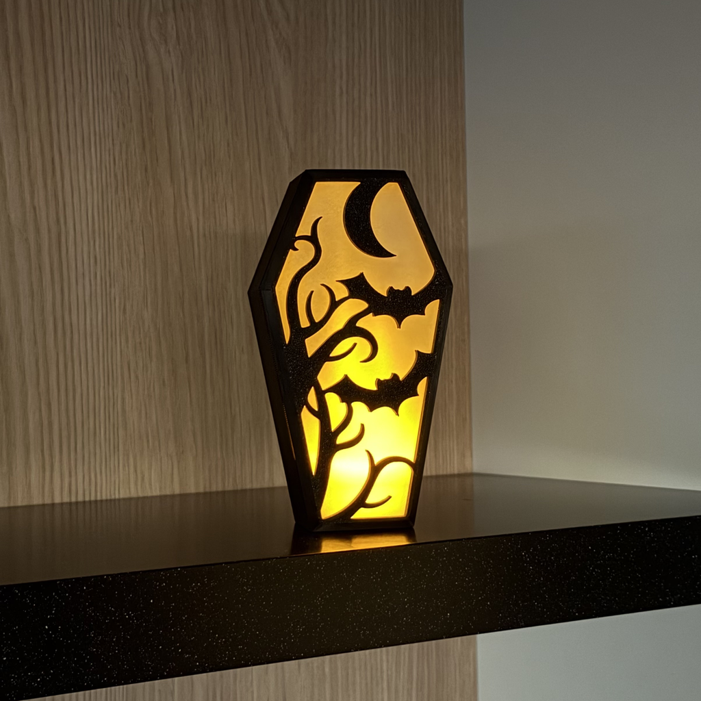 Doodskist lampje