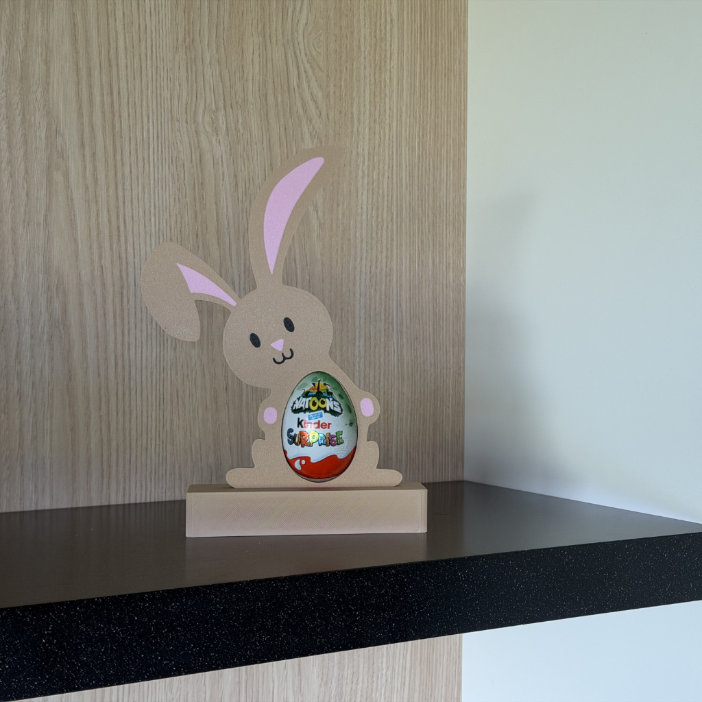 Konijn met naam voor Kindersurpise (Groot)