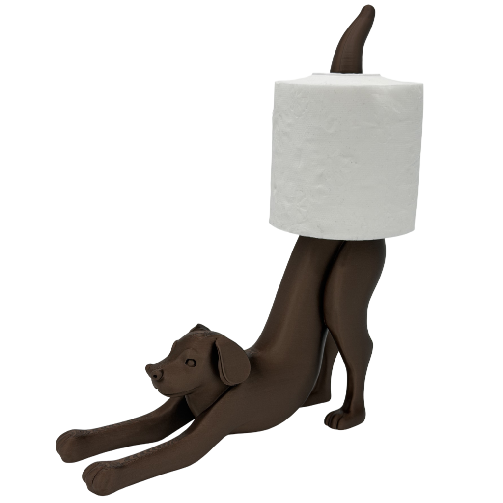 Toiletrolhouder hond
