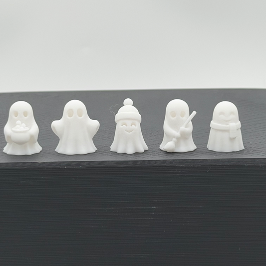 Mini spookjes, set van 5