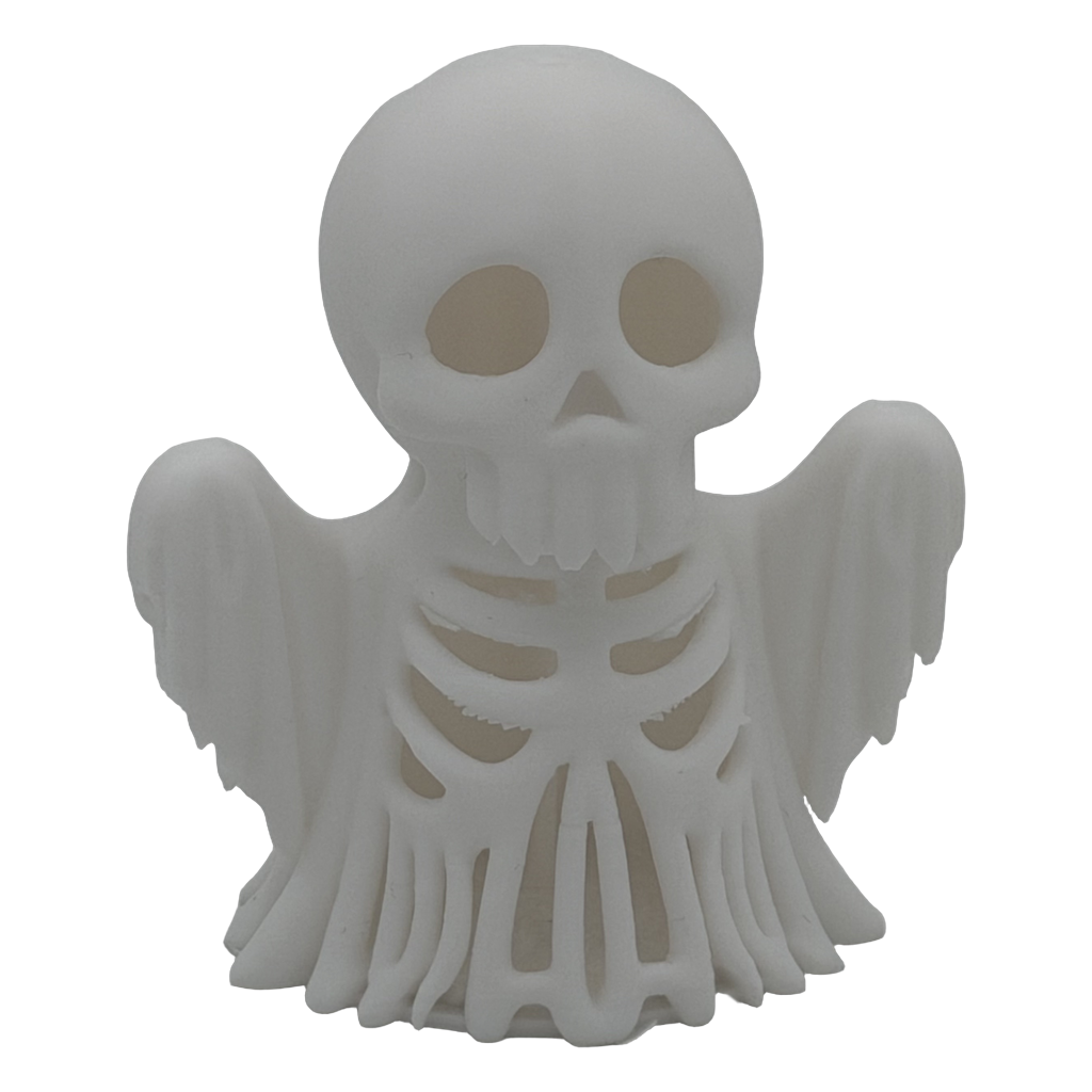 Spook-skelet met vleugels