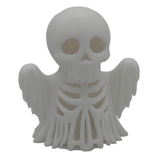 Spook-skelet met vleugels