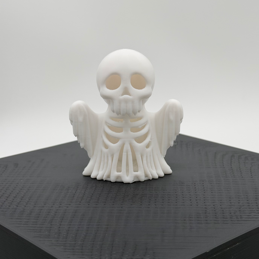 Spook-skelet met vleugels
